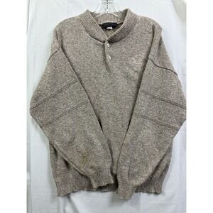 ANDREW ROHAN Vintage Pullover Sweater Made in USA size L Large Light Brown‎